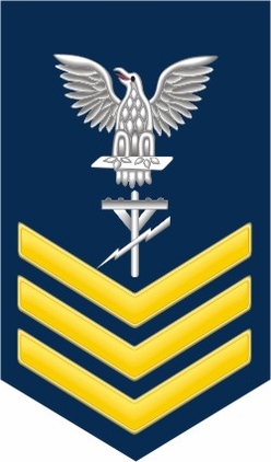 Navy Gold E-6 Construction Electrician CE Decal Sticker