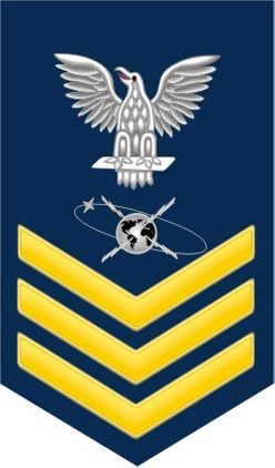 Navy Gold E-6 Mass Communications MC Decal Sticker
