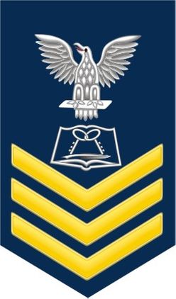 Navy Gold E-6 Mess Manager Specialist MS Decal Sticker