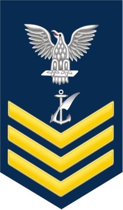 Navy Gold E-6 Navy Counselor NC Decal Sticker
