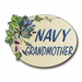 Navy Grandmother  Pride Vinyl Transfer  Decal