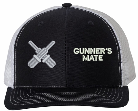 Navy Gunner's Mate (GM) Rating USA Mesh-Back Cap