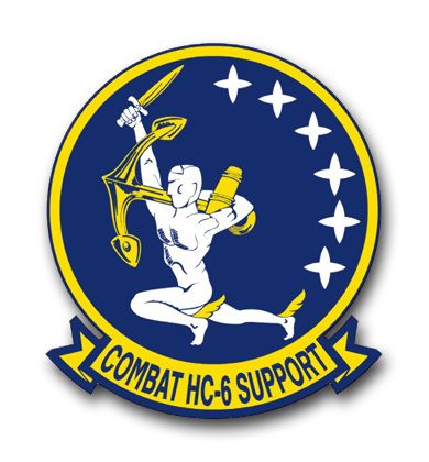 Navy HC-6 Squadron Vinyl Transfer Decal