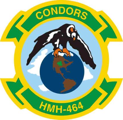 Navy HMH-464 Squadron Vinyl Transfer Decal