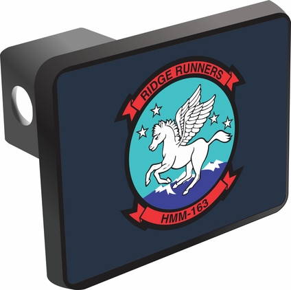 Navy HMM-163 Squadron Hitch Cover