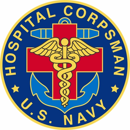 Navy Hospital Corpsman Decal Sticker