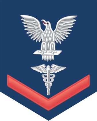 Navy Hospital Corpsman E-4 Decal