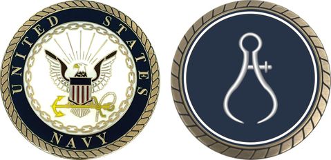 Navy Instrumentman Challenge Coin