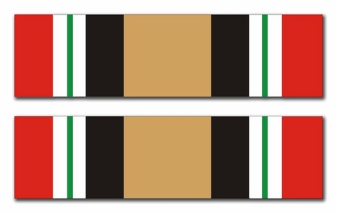 Navy Iraq Campaign Ribbon Decal