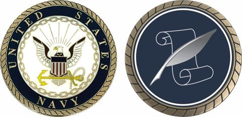 Navy Journalist Challenge Coin