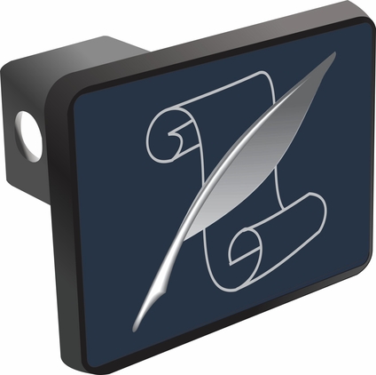 Navy Journalist Hitch Cover