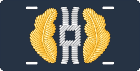 Navy Judge Advocate General Corps License Plate