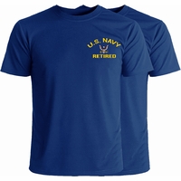 Navy Left Chest T-Shirts Thumbnail Illustration