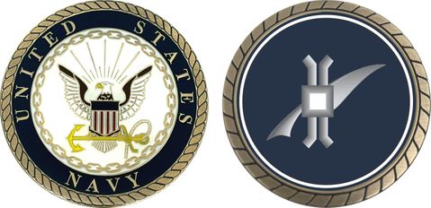 Navy Legalman Challenge Coin