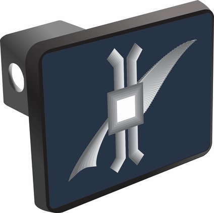 Navy Legalman Hitch Cover