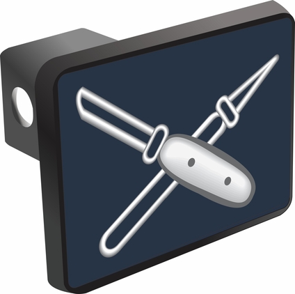 Navy Lithographer Hitch Cover