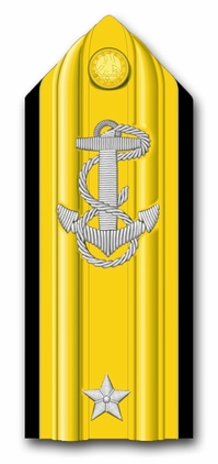 Navy Lower Rear Admiral Vinyl Transfer Decal