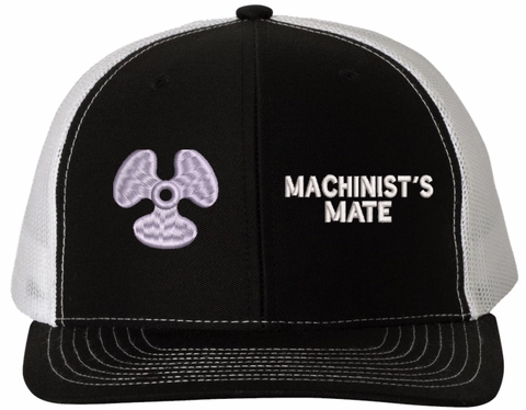Navy Machinist's Mate (MM) Rating USA Mesh-Back Cap