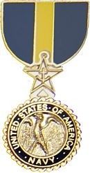 Navy Marine Corps Distinguished Service Medal Hat Pin