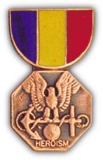 Navy Marine Corps Medal Hat  Pin