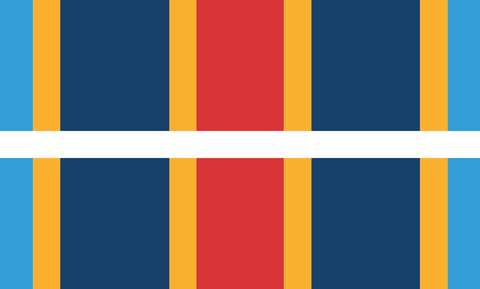 Navy & Marine Corps Overseas Service Ribbon Decal