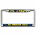 Navy Mass Communication Specialist MC Chrome License Plate Frame