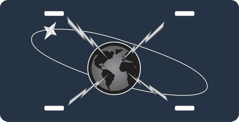 Navy Mass Communications  License Plate