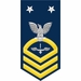 Navy Master Chief Gold E-9 Aviation Antisubmarine War Technician AX Decal Sticker