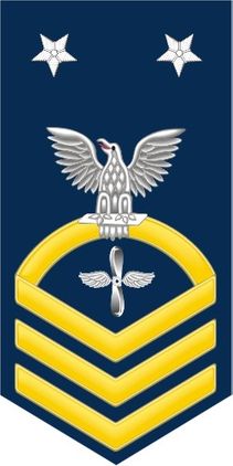Navy Master Chief Gold E-9 Aviation Machinist's Mate AD Decal Sticker