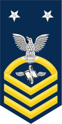 Navy Master Chief Gold E-9 Aviation Maintenance Technician AZ Decal Sticker