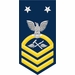 Navy Master Chief Gold E-9 Aviation Support Equipment Tech AS Decal Sticker