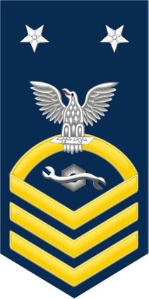 Navy Master Chief Gold E-9 Construction Mechanic CM Decal Sticker