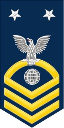 Navy Master Chief Gold E-9 Electrician's Mate EM Decal Sticker