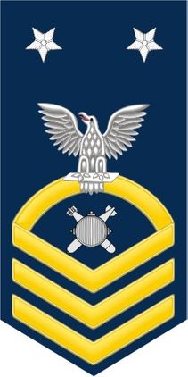 Navy Master Chief Gold E-9 Explosive Ordinance Disposal EOD Decal Sticker