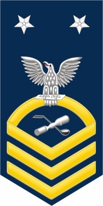 Navy Master Chief Gold E-9 Molder ML Decal Sticker