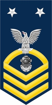 Navy Master Chief Gold E-9 Navy Diver ND Decal Sticker