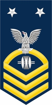 Navy Master Chief Gold E-9 Opticalman OP Decal Sticker