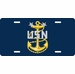 Navy Master Chief Petty Officer License Plate