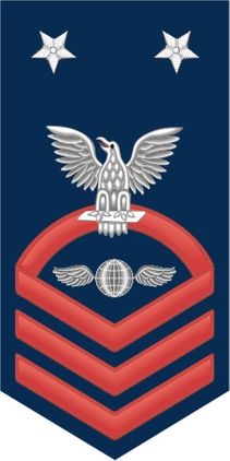 Navy Master Chief Red E-9 Aviation Electricians Mate AE Decal Sticker