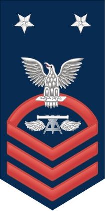 Navy Master Chief Red E-9 Aviation Fire Control Technician FT Decal Sticker