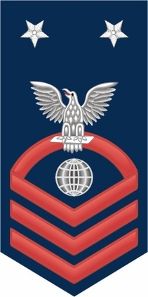 Navy Master Chief Red E-9 Electrician's Mate EM Decal Sticker