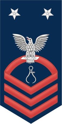 Navy Master Chief Red E-9 Instrumentman IM Decal Sticker