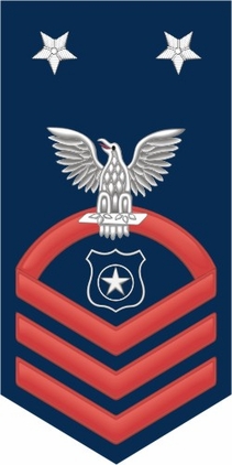 Navy Master Chief Red E-9 Master At Arms MA Decal Sticker