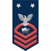 Navy Master Chief Red E-9 Mineman MN Decal Sticker