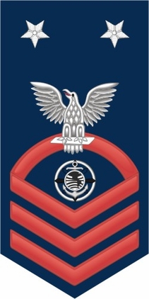 Navy Master Chief Red E-9 Religious Program RP Decal Sticker