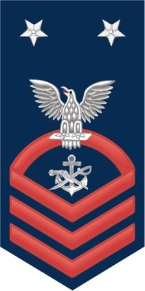 Navy Master Chief Red E-9 Special Warfare Boat Operator SB Decal Sticker