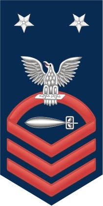 Navy Master Chief Red E-9 Torpedoman's Mate TM Decal Sticker