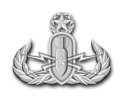 Navy Master Explosive Ordnance Disposal Vinyl Transfer Decal