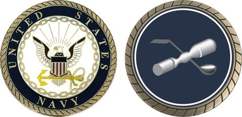 Navy Molder Challenge Coin