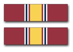 thumbnail image 2 of National Defense Service Ribbon Stickers (2 Pack) – Military Cell Phone Decal, Armed Forces 2 of 4